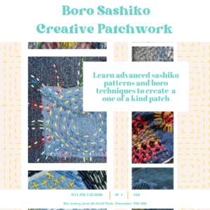Boro Sashiko Creative Patchwork