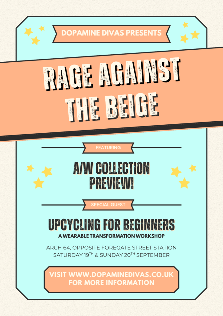 Rage Against The Beige Pop Up Shop